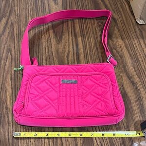 Vera Bradley Pink Quilted Crossbody Bag